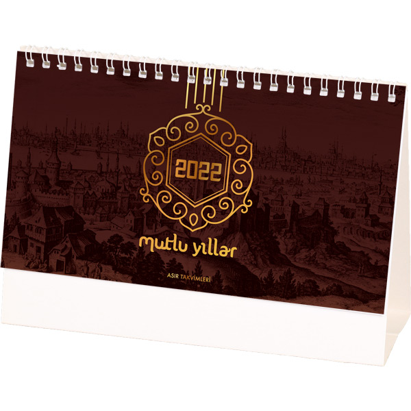 Ottoman Desk Calendar