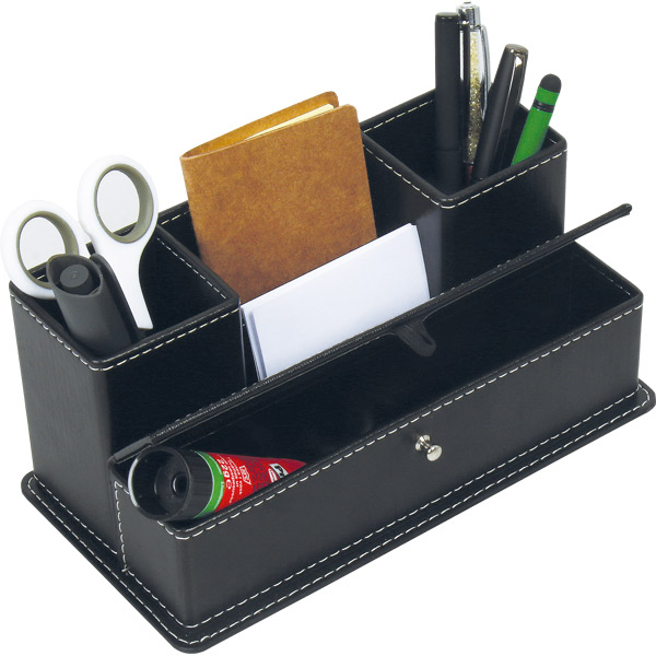 Leather Desktop Organizer