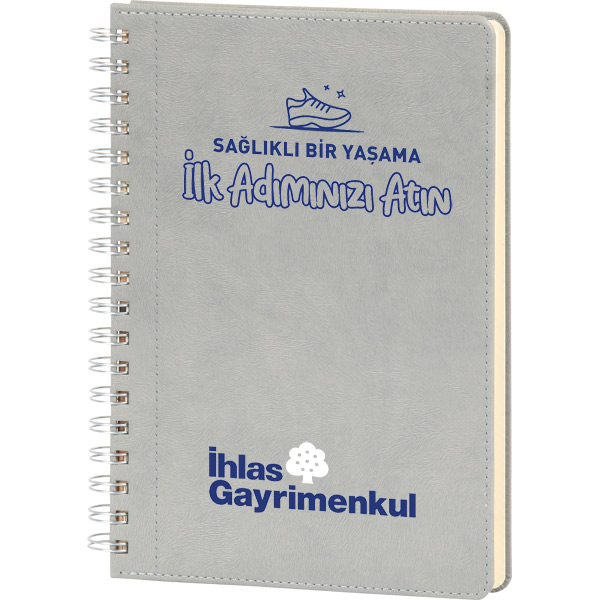 Spiral Undated Notebook