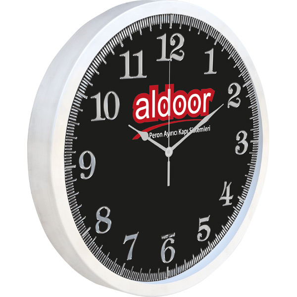 Aluminum Wall Clock